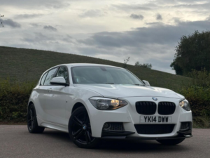 2014 BMW 1 Series 2.0 116d M Sport Euro 5 (s/s) 5dr in White — image 6