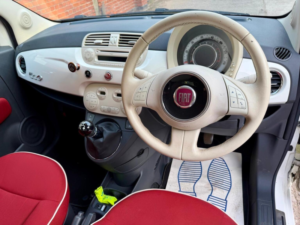 2013 Fiat 500c 1.2 Lounge Euro 5 2dr in White — image 4