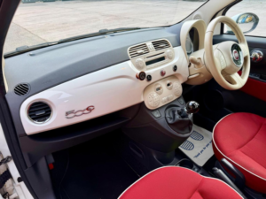 2013 Fiat 500c 1.2 Lounge Euro 5 2dr in White — image 6