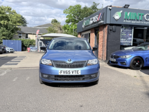 2016 Skoda Rapid Spaceback 1.2 Tsi Se Sport in Blue — image 4