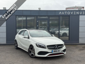 2016 Mercedes-Benz A Class 2.0 A250 Amg (premium) Hatchback 5dr Petrol Manual Euro 6 (s/s) (218 Ps) in White — image 2