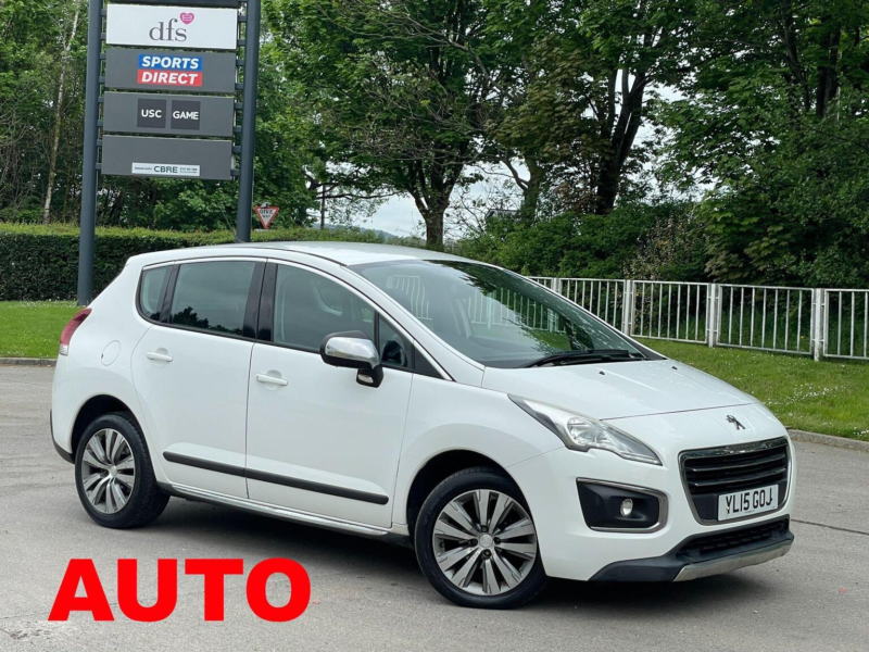 2015 Peugeot 3008 1.6 Hdi Active Etg Euro 5 (s/s) 5dr in White — image 1