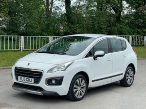 2015 Peugeot 3008 1.6 Hdi Active Etg Euro 5 (s/s) 5dr in White — image 3