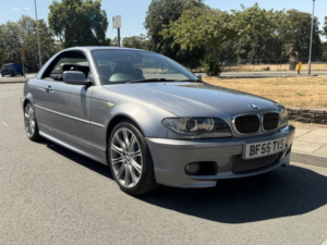 2005 BMW 3 Series 3.0 330ci M Sport Convertible in Silver — image 3