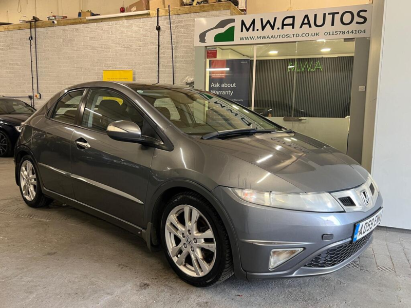 2009 Honda Civic 1.8 I-Vtec Es-T Hatchback 5dr Petrol Manual (155 G/km, 138 Bhp) in Silver — image 1