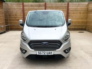 2022 Ford Tourneo Custom L2 Lwb 5 SEAT Twin Wheelchair Accessible Disabled Access Vehicle Wav in Silver — image 6
