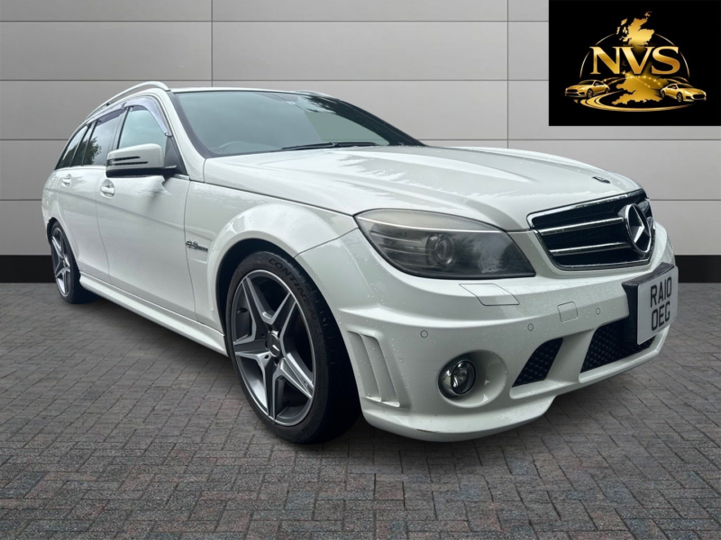 2010 Mercedes-Benz C Class C63 Amg Estate in White — image 1