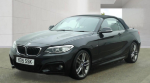 2015 BMW 2 Series 2.0 220d M Sport Auto Euro 6 (s/s) 2dr in Black — image 2