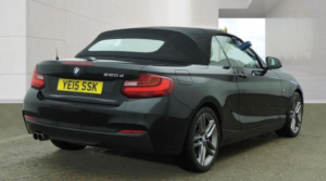 2015 BMW 2 Series 2.0 220d M Sport Auto Euro 6 (s/s) 2dr in Black — image 6