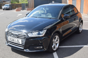 2016 Audi A1 1.4 Tfsi Sport Euro 6 (s/s) 3dr in Black — image 3