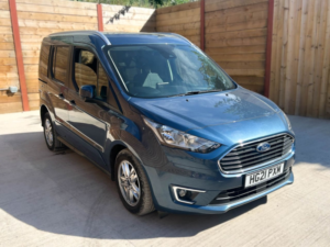2021 Ford Tourneo Connect 4 SEAT Auto Wheelchair Accessible Disabled Access Vehicle Wav in Blue — image 4