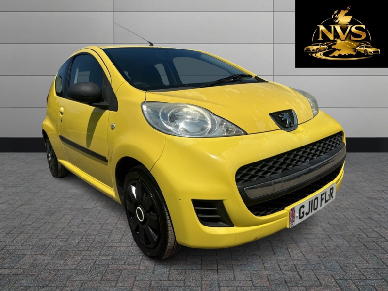 2010 Peugeot 107 1.0 12v Urban in Yellow — image 1