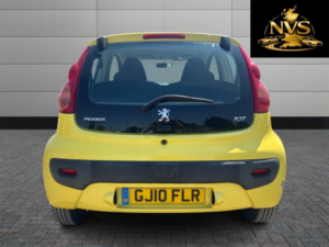 2010 Peugeot 107 1.0 12v Urban in Yellow — image 6