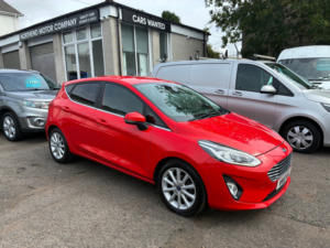2018 Ford Fiesta 1.0t Ecoboost Titanium Hatchback 5dr Petrol Manual Euro 6 (s/s) (125 Ps) in Red — image 2