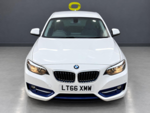 2016 BMW 2 Series 2.0 218d Sport Euro 6 (s/s) 2dr in White — image 4