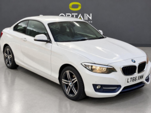 2016 BMW 2 Series 2.0 218d Sport Euro 6 (s/s) 2dr in White — image 5