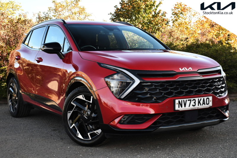 2023 Kia Sportage 1.6 T-Gdi Gt-Line SUV 5dr Petrol Manual Euro 6 (s/s) (148 Bhp) in Red — image 1
