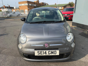 2014 Fiat 500 1.2 Pop Euro 6 (s/s) 3dr in Grey — image 4
