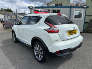 2018 Nissan Juke 1.5 Dci Tekna Euro 6 (s/s) 5dr in White — image 4