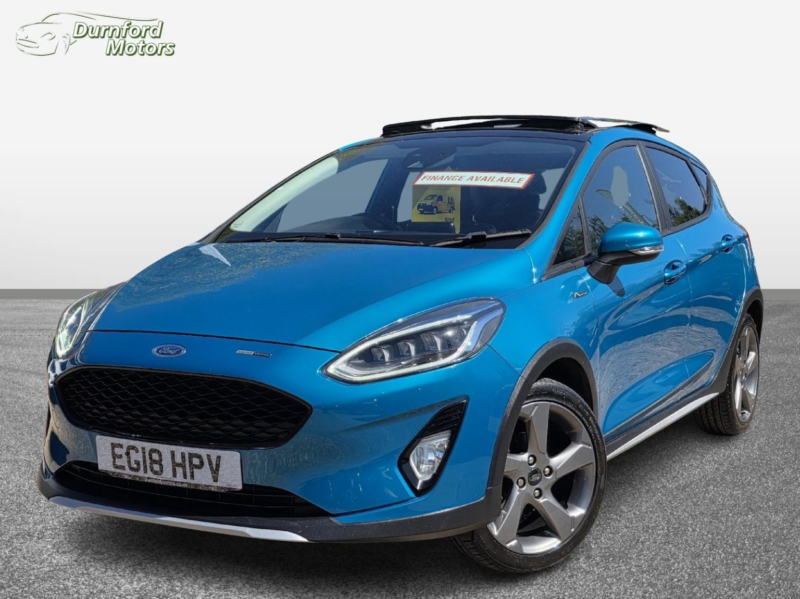 2018 Ford Fiesta 1.0 T Ecoboost Active X in Blue — image 1