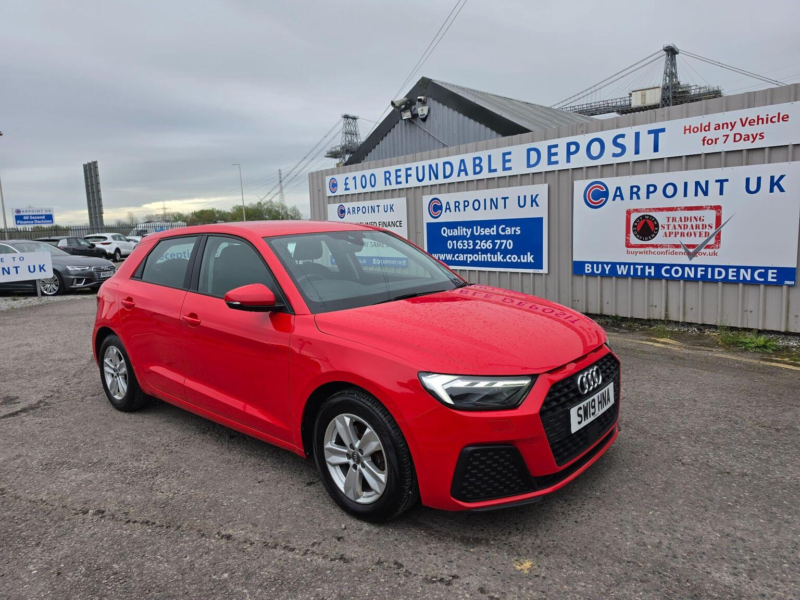2019 Audi A1 1.0 Tfsi 30 Se Sportback Euro 6 (s/s) 5dr in Red — image 1
