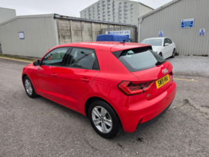 2019 Audi A1 1.0 Tfsi 30 Se Sportback Euro 6 (s/s) 5dr in Red — image 4
