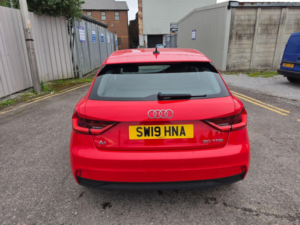 2019 Audi A1 1.0 Tfsi 30 Se Sportback Euro 6 (s/s) 5dr in Red — image 5