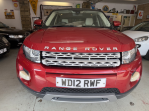 2012 Land Rover Range Rover Evoque 2.2 Sd4 Prestige in Red — image 2