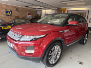 2012 Land Rover Range Rover Evoque 2.2 Sd4 Prestige in Red — image 3