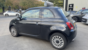 2016 Fiat 500 1.2 500 My16 1.2 69hp Lounge Black 3dr Low Tax+panroof+dab in Black — image 3