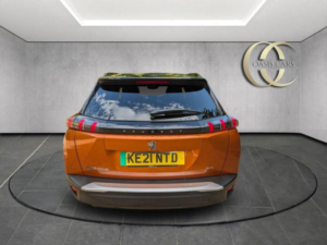 2021 Peugeot E-2008 50kwh Gt Auto 5dr in Orange — image 4