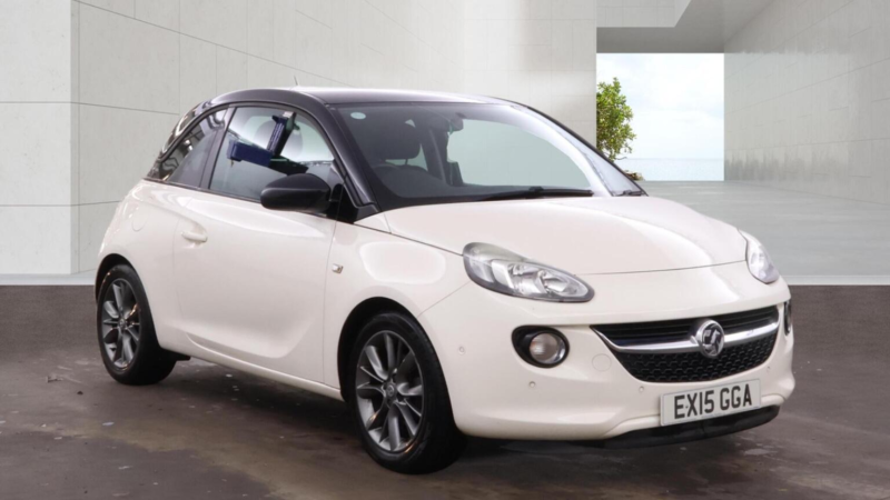 2015 Vauxhall Adam 1.4 16v Jam Euro 5 3dr in White — image 1