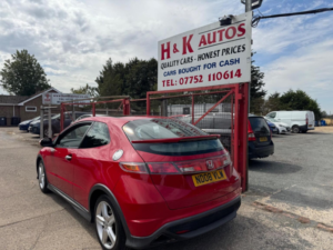 2008 Honda Civic 1.8 I-Vtec Type S Gt 3dr in Red — image 2