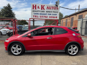 2008 Honda Civic 1.8 I-Vtec Type S Gt 3dr in Red — image 3