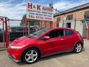 2008 Honda Civic 1.8 I-Vtec Type S Gt 3dr in Red — image 4