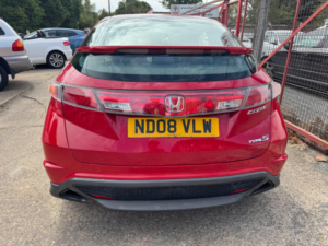 2008 Honda Civic 1.8 I-Vtec Type S Gt 3dr in Red — image 6