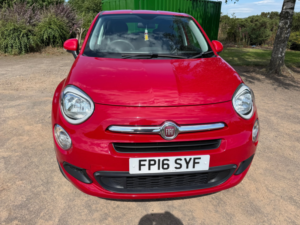 2016 Fiat 500x 1.6 E-Torq Pop SUV 5dr Petrol Manual Euro 6 (110 Ps) in Red — image 2