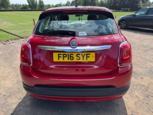 2016 Fiat 500x 1.6 E-Torq Pop SUV 5dr Petrol Manual Euro 6 (110 Ps) in Red — image 5