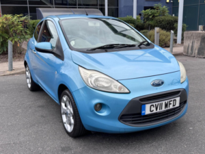 2011 Ford Ka 1.2 Titanium Euro 4 3dr in Blue — image 3