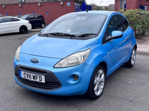 2011 Ford Ka 1.2 Titanium Euro 4 3dr in Blue — image 4