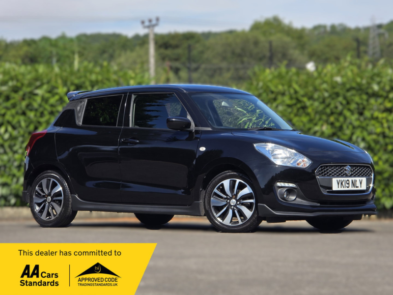2019 Suzuki Swift 1.2 Dualjet Attitude Hatchback 5dr Petrol Manual Euro 6 (s/s) (90 Ps) in Black — image 1