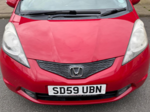 2009 Honda Jazz 1.4 I-Vtec Ex I Shift Euro 4 5dr in Red — image 4