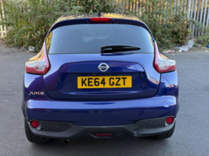 2015 Nissan Juke 1.2 Dig-T Acenta Premium Manual 6spd Euro 5 (s/s) 5dr in Blue — image 4