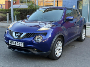 2015 Nissan Juke 1.2 Dig-T Acenta Premium Manual 6spd Euro 5 (s/s) 5dr in Blue — image 5