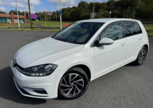 2019 Volkswagen Golf 1.0 Tsi Match DSG Euro 6 (s/s) 5dr in White — image 3
