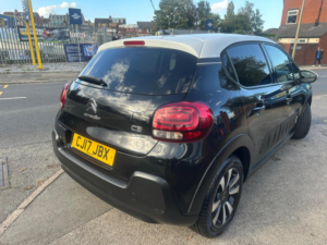 2017 Citroen C3 1.2 Puretech Flair Euro 6 5dr in Black — image 3