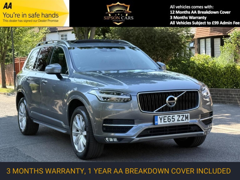 2015 Volvo Xc90 2.0 T6 Momentum Geartronic 4WD Euro 6 (s/s) 5dr in Grey — image 1
