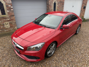 2018 Mercedes-Benz Cla 1.6 Cla180 Amg Line Edition in Red — image 2