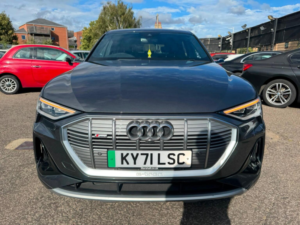 2021 Audi E-Tron 55 S Line Sportback Auto Quattro 5dr 95kwh (11kw Charger) in Grey — image 4