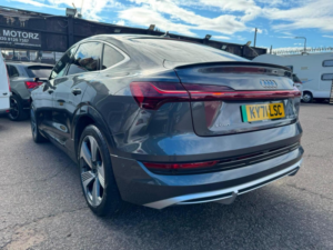 2021 Audi E-Tron 55 S Line Sportback Auto Quattro 5dr 95kwh (11kw Charger) in Grey — image 5